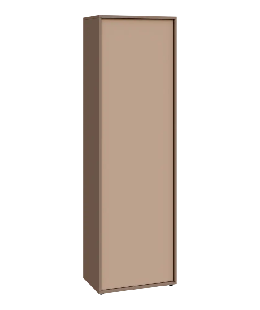 ERY S660 P šatní skříň, 1-dveřová, šatní tyč, 2000x600x600, pravá, neutrální